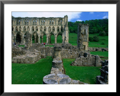 Rievaulx Abbey 12Th Century Cistercian Monastery, North York Moors National Park, England by Grant Dixon Pricing Limited Edition Print image