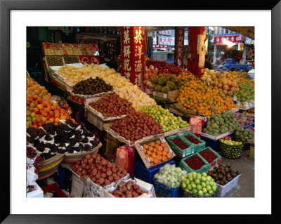 Fruit Market, Taitung, Taiwan by Martin Moos Pricing Limited Edition Print image