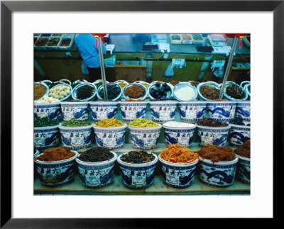 Jars Of Pickles In Liubiju Food Shop, Xuanwu District Bejing, China by Phil Weymouth Pricing Limited Edition Print image