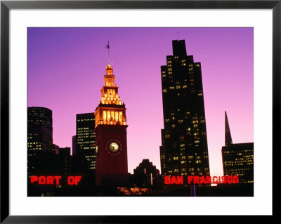 Downtown At Dusk, San Francisco, California, Usa by Curtis Martin Pricing Limited Edition Print image