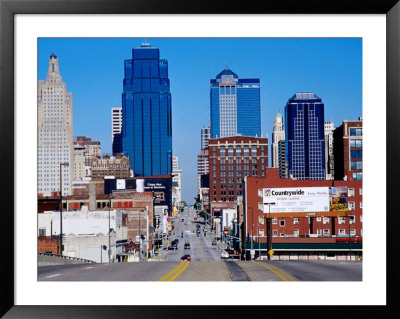 Looking Down Main Street, Kansas City, Usa by Richard Cummins Pricing Limited Edition Print image