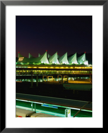 Sails Of Canada Place At Night, Vancouver, Canada by Ryan Fox Pricing Limited Edition Print image
