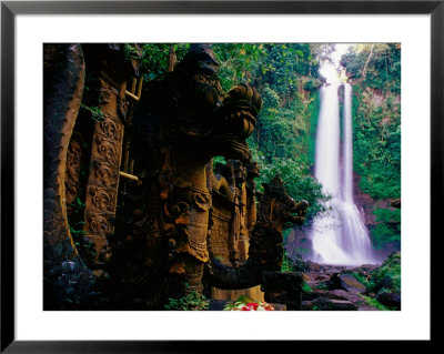 Air Terjun Gitgit Waterfall Near Lovina, Lovina, Indonesia by Tom Cockrem Pricing Limited Edition Print image