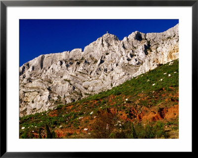 Montagne St. Victoire Near Aix, Aix-En-Provence, France by Jean-Bernard Carillet Pricing Limited Edition Print image