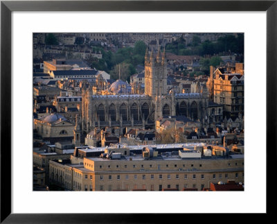 Cityscape, Bath, Bath & North-East Somerset, England by Jon Davison Pricing Limited Edition Print image