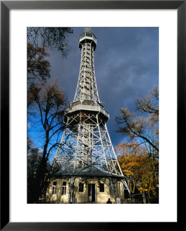 Petrin Tower Of Prague, Prague, Czech Republic by Richard Nebesky Pricing Limited Edition Print image