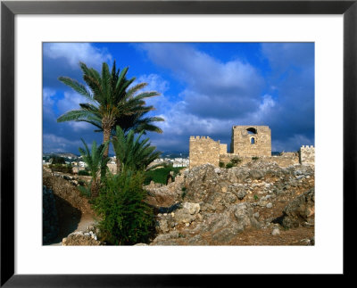 Ancient Ruins, Byblos, Jabal Lubnan, Lebanon by Jane Sweeney Pricing Limited Edition Print image