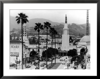 Traffic Along A Boulevard In The La Suburb Of Westwood by Loomis Dean Pricing Limited Edition Print image