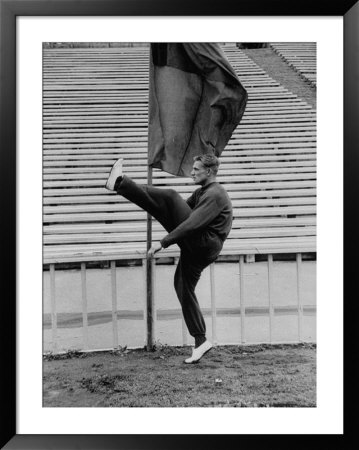 Soviet Athlete Training For The Olympics by Lisa Larsen Pricing Limited Edition Print image