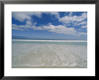 The Aqua Blue Clear Waters Of The Atlantic Roll Onto This Massive Beach At Kommethie by Stacy Gold Pricing Limited Edition Print image