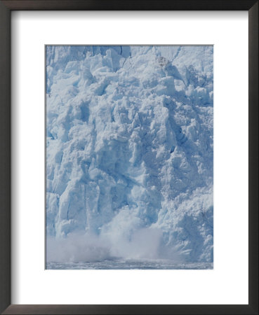 Icebergs Calving From Chenaga Glacier In Prince William Sound by Rich Reid Pricing Limited Edition Print image