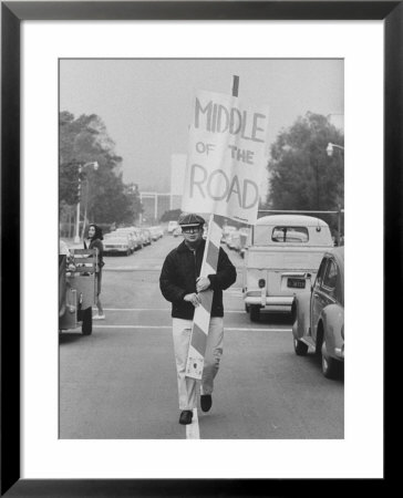 Free Speech Demonstration At The University Of California by Bill Ray Pricing Limited Edition Print image