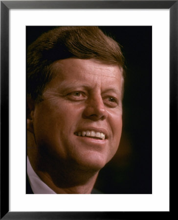 President Candidate John F. Kennedy Attending The Democratic National Convention by Paul Schutzer Pricing Limited Edition Print image