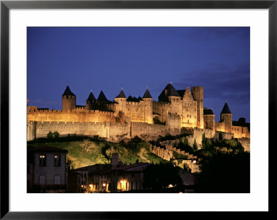 La Cite, Carcassonne, Languedoc Roussillon, France by Alan Copson Pricing Limited Edition Print image