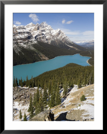 Peyto Lake, Coloured By Glacial Silt, Banff-Jasper National Parks, Canada by Gavin Hellier Pricing Limited Edition Print image