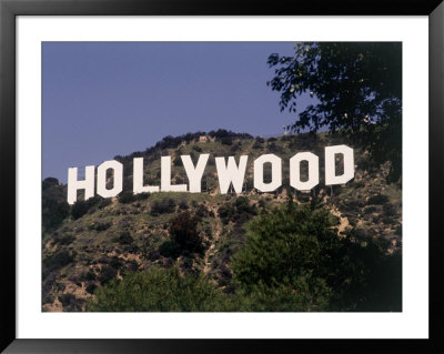 The Hollywood Sign, Ca by Ron Johnson Pricing Limited Edition Print image