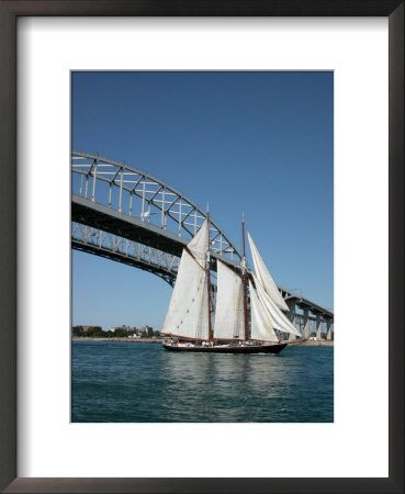 Tall Ship On The St. Clair River, Mi by Dennis Macdonald Pricing Limited Edition Print image