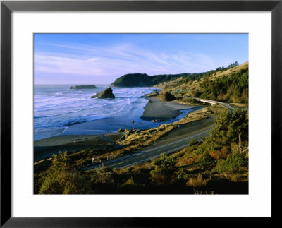 Hwy 101 And Rock Formations, Cape Sebastian by Jim Corwin Pricing Limited Edition Print image