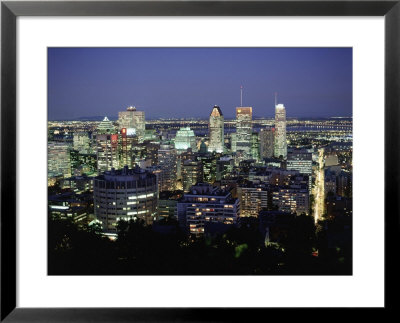City Skyline, Montreal, Quebec, Canada by Walter Bibikow Pricing Limited Edition Print image