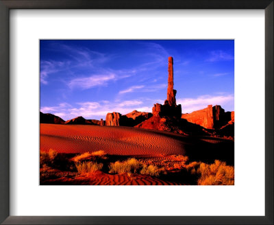 Totem Pole, Monument Valley, Az by Russell Burden Pricing Limited Edition Print image