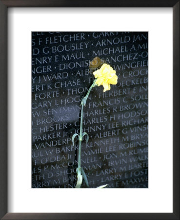 Vietnam War Memorial, Washington Dc by Jennifer Broadus Pricing Limited Edition Print image