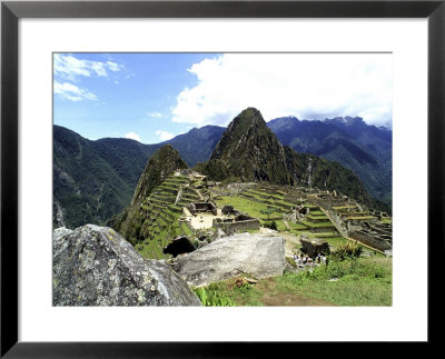 Ruins Of Machu Picchu, Peru by Bill Bachmann Pricing Limited Edition Print image