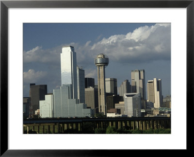 Dallas Skyline, Tx by Michael Howell Pricing Limited Edition Print image