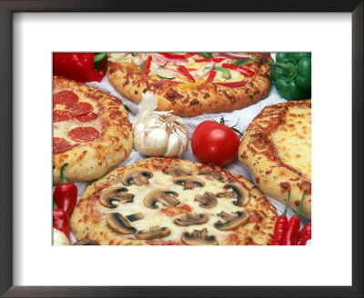 Assortment Of Pizzas by Erwin Nielsen Pricing Limited Edition Print image