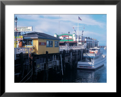 Boats At Fishermans Wharf, Ca by Claire Rydell Pricing Limited Edition Print image