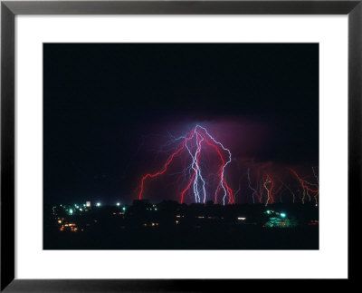 Lightning Over Boulder, Co by Chris Rogers Pricing Limited Edition Print image