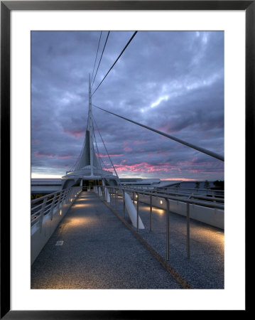 Milwaukee Art Museum, New Wing, Wisconsin by Walter Bibikow Pricing Limited Edition Print image