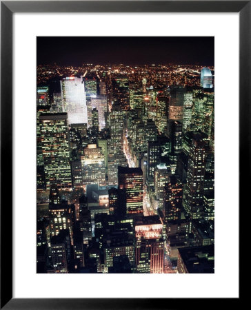 Midtown And North From Empire State Building, Nyc by Rudi Von Briel Pricing Limited Edition Print image