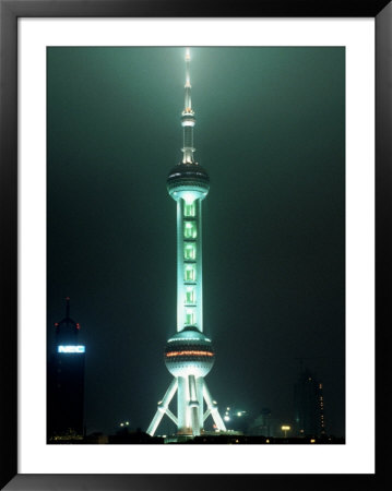 The Oriental Pearl Tv Tower, Shanghai, China by Dorian Weber Pricing Limited Edition Print image