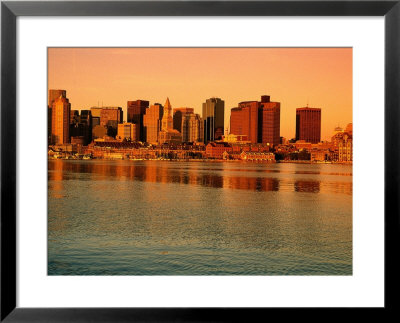 Skyline Of Boston, Ma by Frank Siteman Pricing Limited Edition Print image