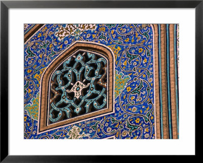 Mosaics On The Masjed-E Sheikh Lotfollah In The Emam Khomeini Square, Esfahan, Iran by Phil Weymouth Pricing Limited Edition Print image