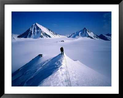 First Ascent Of Hybens Bjerg, North-East Greenland National Park, Greenland by Cornwallis Graeme Pricing Limited Edition Print image