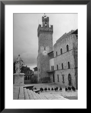 View Of Unidentified Church In Arezzo, Italy by Hans Wild Pricing Limited Edition Print image