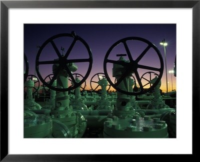 Natural Gas, Storage Tanks by Jon Riley Pricing Limited Edition Print image