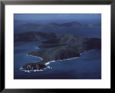 Aerial Of Saint John Island In The United States Virgin Islands by Ira Block Pricing Limited Edition Print image