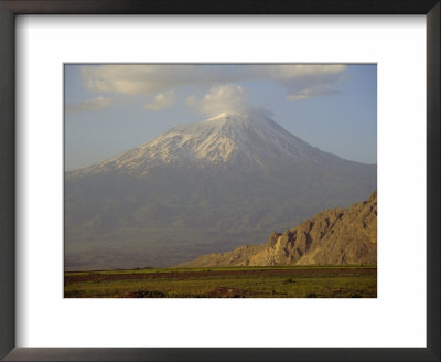 Agri Dagi, Mount Ararat, Volcano Is The Highest Mountain In Turkey At 5165M, Anatolia, Turkey Minor by Michael Short Pricing Limited Edition Print image
