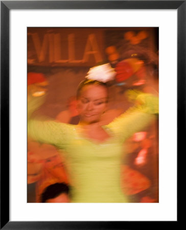 Flamenco Dancers At El Arenal Restaurant, El Arenal District, Seville, Andalusia (Andalucia), Spain by Robert Harding Pricing Limited Edition Print image