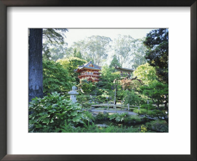 The Japanese Tea Garden, Golden Gate Park, San Francisco, California, Usa by Fraser Hall Pricing Limited Edition Print image