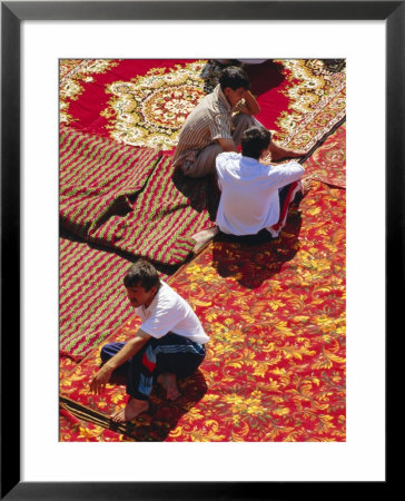 Carpet Market, Tashkent, Uzbekistan, Central Asia by Upperhall Ltd Pricing Limited Edition Print image