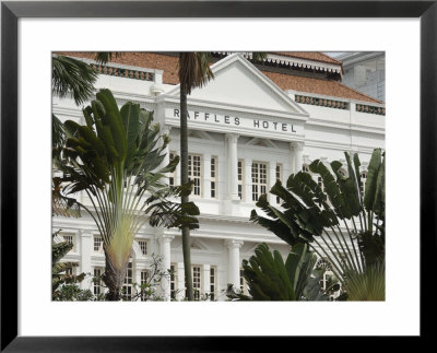 Raffles Hotel, Singapore, South East Asia by Amanda Hall Pricing Limited Edition Print image