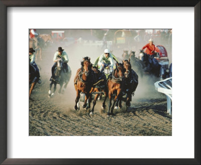 Chuck Wagon Race, Calgary Stampede, Alberta, Canada by Paolo Koch Pricing Limited Edition Print image