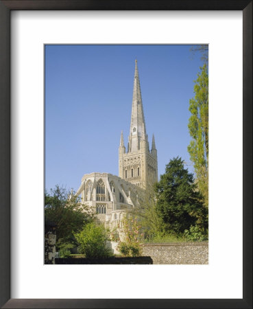 The Cathedral, Norwich, Norfolk, England, Uk by Philip Craven Pricing Limited Edition Print image
