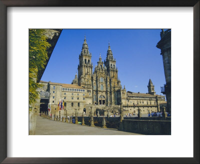 Cathedral, Santiago De Compostela, Galicia, Spain, Europe by Peter Scholey Pricing Limited Edition Print image