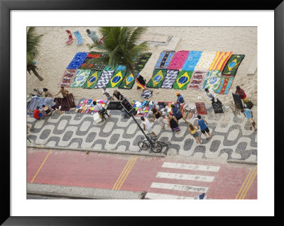Aerial View Of Ipanema Beach, Rio De Janiero, Brazil by Stuart Westmoreland Pricing Limited Edition Print image