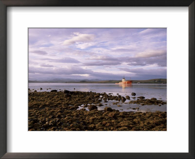 Coastguard Ship On Loch Ewe, Aultbea, Wester Ross, Highland Region, Scotland, United Kingdom by Neale Clarke Pricing Limited Edition Print image