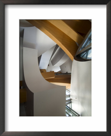 Interior, Walt Disney Concert Hall, Part Of Los Angeles Music Center, Downtown by Ethel Davies Pricing Limited Edition Print image